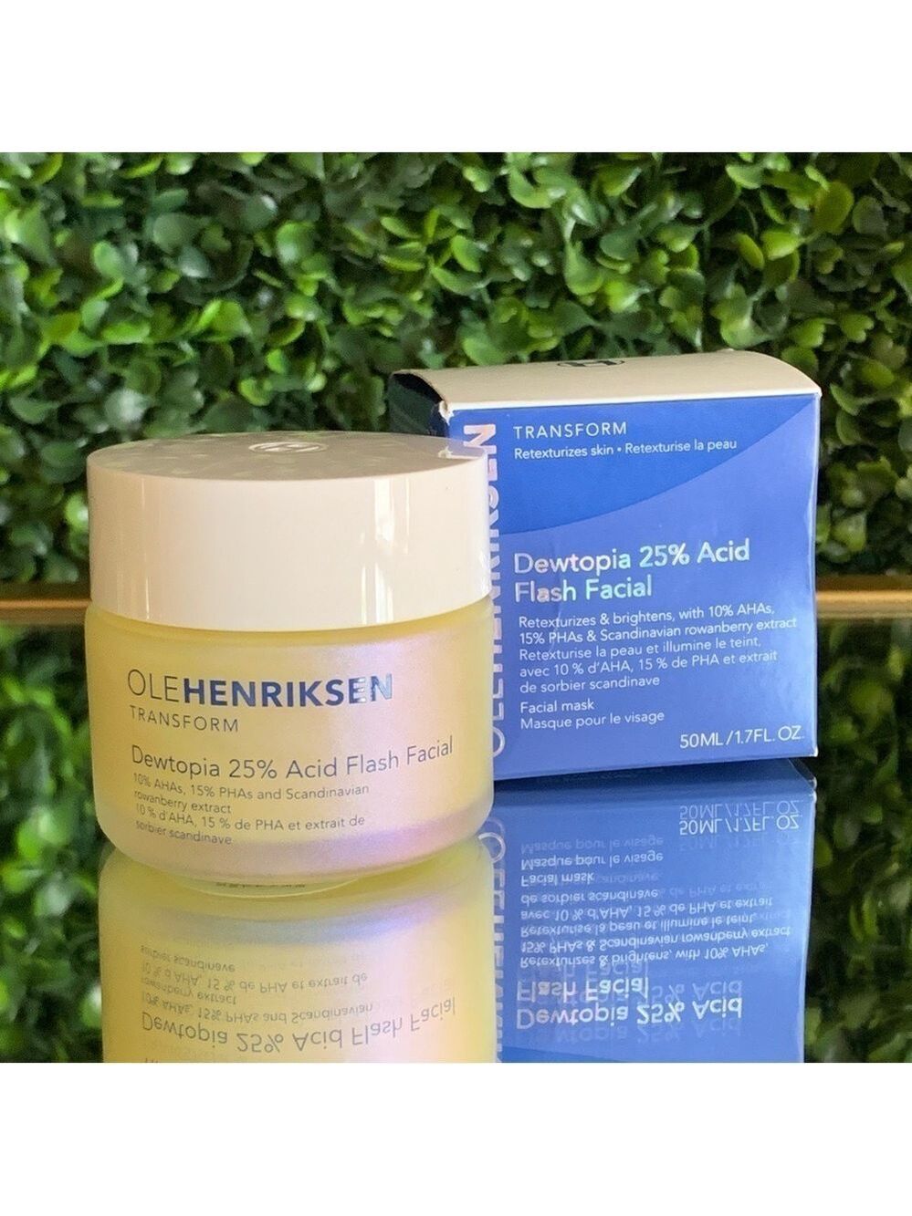 Ole Henriksen Dewtopia 25% Acid Flash Facial | NEW | OLEHENRIKSEN